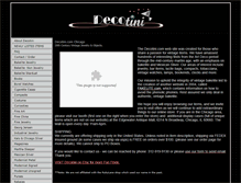 Tablet Screenshot of decotini.com